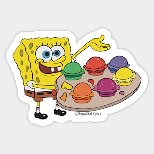 Would you like a pretty patty? #1b Sticker